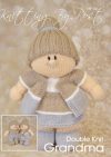 KBP-321 - Grandma Knitting Pattern Knitted Soft Toy