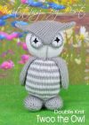 KBP-337 - TWOO The Owl Knitting Pattern Knitted Soft Toy