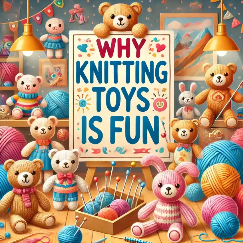 why knitting toys is fun