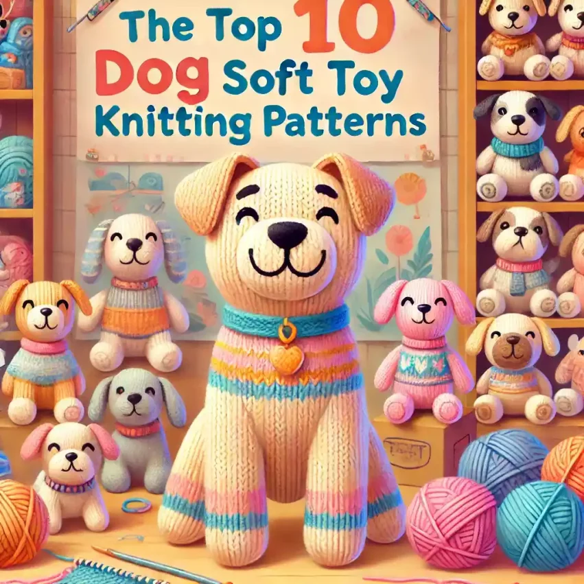 the top 10 dog soft toy knitting patterns