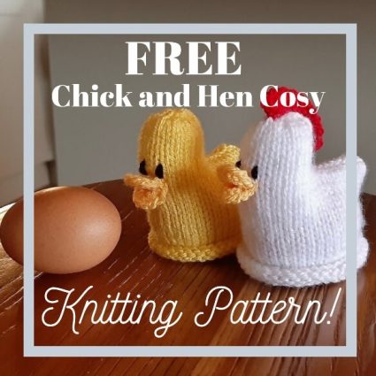 Free Chick and Hen Easter knitting patterns