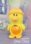 KBP-364 - Choc Chick knitting pattern knitted soft toy