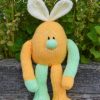 KBP-348 - Orange Easter Egg knitting pattern knitted soft toy