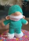 KBP-378 - The Lifesaver Knitting Pattern Knitted Soft Toy