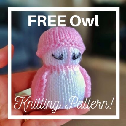 Free-owl-soft-toy-knitting-pattern-knitted-pink-white-small-sleeping
