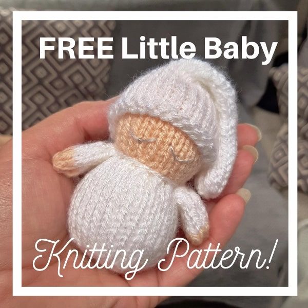 free little baby newborn knitting pattern