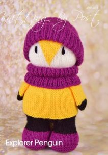 Explorer penguin knitting pattern arctic knitted