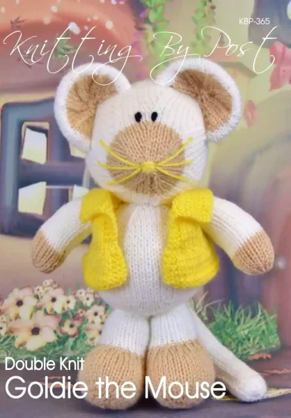 KBP-365 - Goldie the Mouse buy knittting pattern