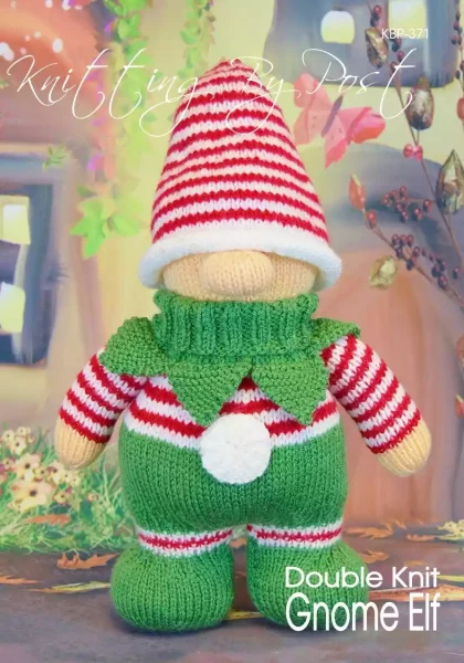 KBP-371 - Christmas big belly elf UK knitting patterns