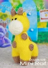 KBP-377 - Mini Raf the giraffe small soft toy