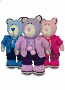 KBP-412 Bubble Gum Bear Group White Background