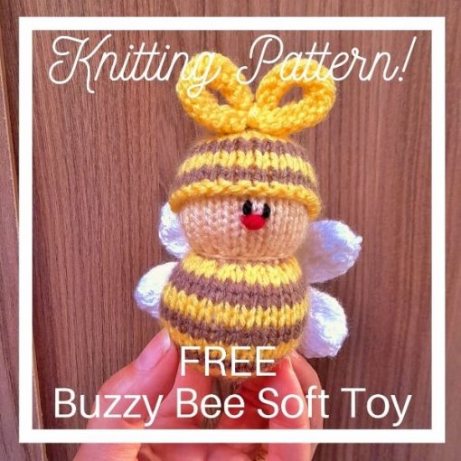 FREE Little Buzzy Bee Knitting Pattern – Knitting by Post