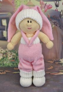 patricia the dolly knitting pattern soft toy