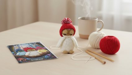 KBP-443 Winter Owl Scene