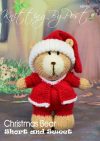 Knitted Christmas Bear Pattern