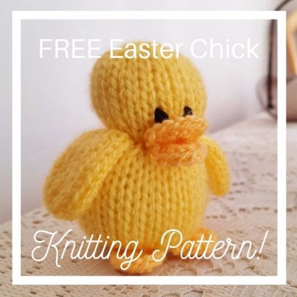 Free Easter Chick Knitting Pattern
