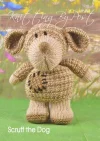 KBP-452 - Scruff the Dog soft toy knitting pattern