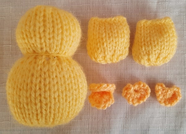 knitting pattern easter chick free