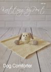 Dog Baby Comforter Knitting Pattern