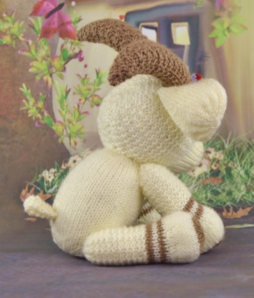 Sally the Goat Knitting Pattern (UK & US Terms) – Knitting by Post