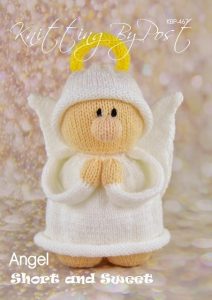 Angel Knitting Pattern Christmas Doll Soft Toy