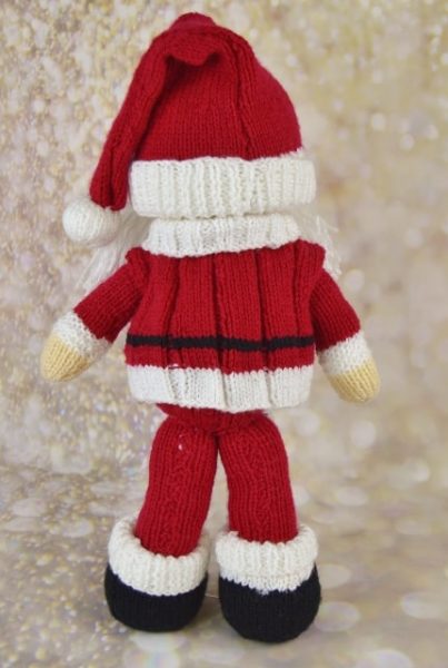 Jolly Santa Knitting Pattern – Knitting by Post