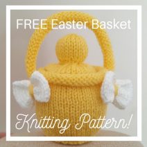 Free Easter Basket Knitting Pattern