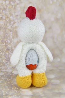 knitted rooster easter patterns