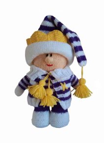 King knitted ready for sleep