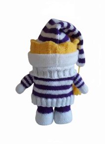 knitted bed time king