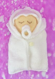 baby sleeping toy knitting pattern