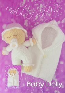 knitted baby doll pattern