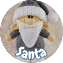 Santa Toy Knitting Patterns