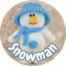 Snowman Toy Knitting Patterns