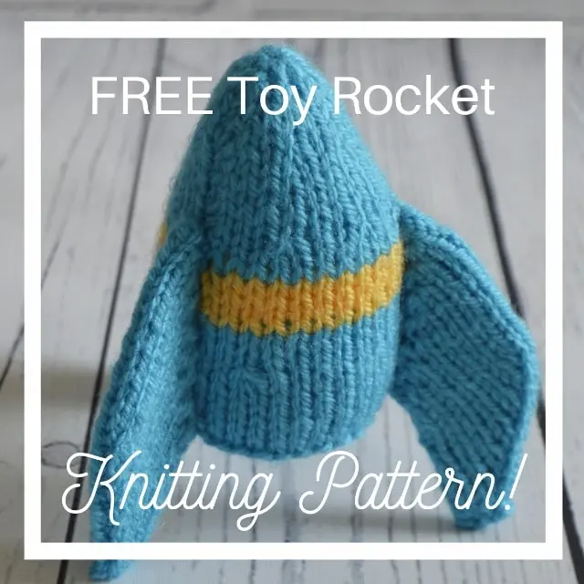 free toy rocket knitting pattern