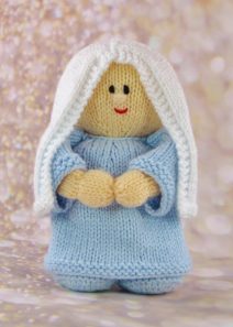 Nativity Knitting Pattern - Mary