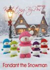 Fondant the snowman christmas knitting pattern
