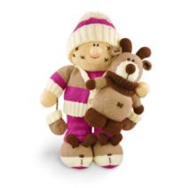 Raspberry Moose knitting pattern