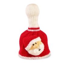 Santa hand bell knitting pattern