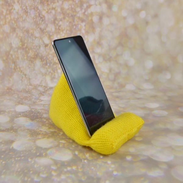 FREE Mobile Phone Holder Cushion Knitting Pattern Knitting by Post