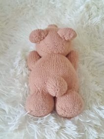 bear knitting pattern for newborn