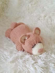 knitted baby bear pattern