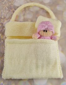 knitted dollies in a bag pattern