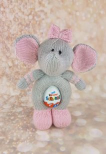 easter elephant egg holder knitting pattern