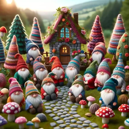 Enchanting Gnome Knitting Patterns Craft Your Own Magical Miniature World