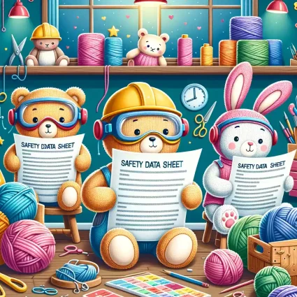 Knitting by post safety data sheet