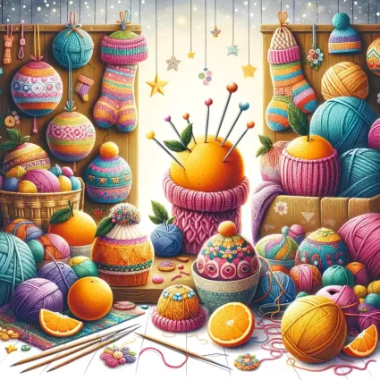 Why Knit Your Own Chocolate Orange Covers A Slice of Creativity and Fun