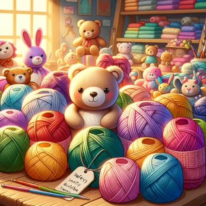 how do i choose yarn that is safe and durable for toys