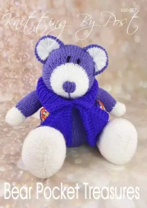 Bear easter teddy kntitinng pattern