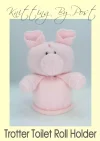 KBP-039 - Pig Toilet Roll Holder soft toy knitting pattern